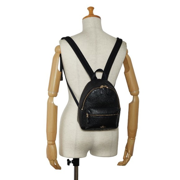 Coach Coach Mini Charlie Leather Backpack F38263 Leather Backpack F38263 - Picture 9 of 9